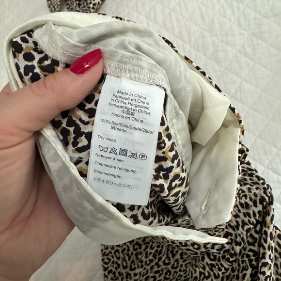 J Crew silk cropped pants - Picture 8 of 9